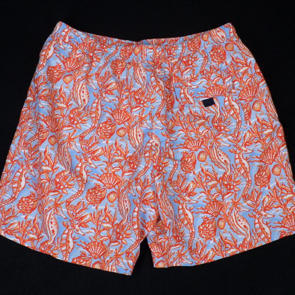 Vineyard Vines Chappy Trunks XL Seahorse Swim Suit - Picture 5 of 8